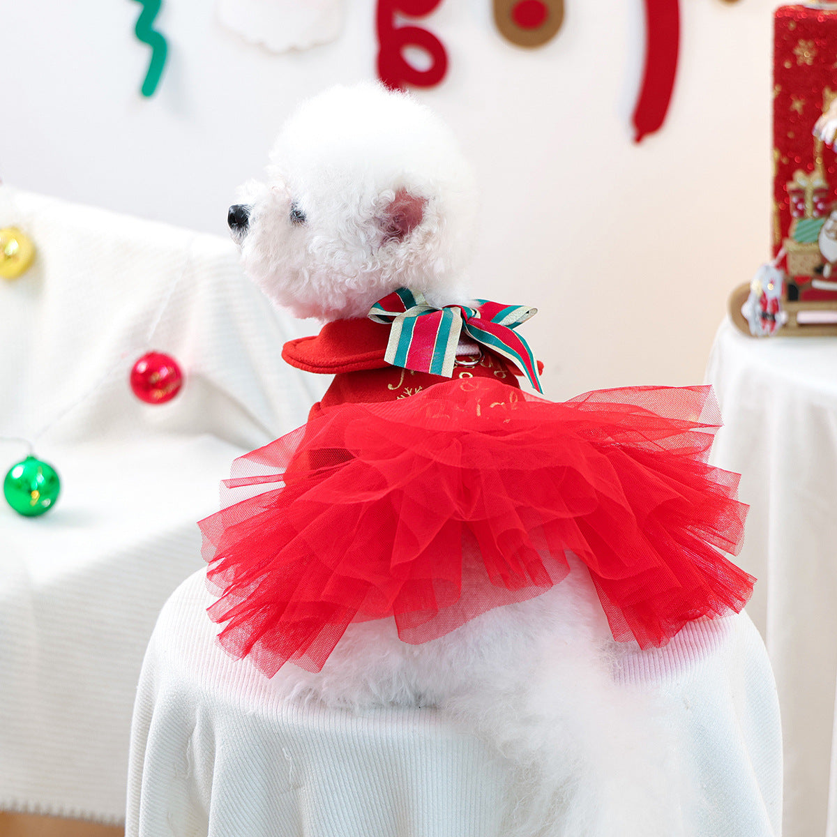 Dog Christmas Tutu