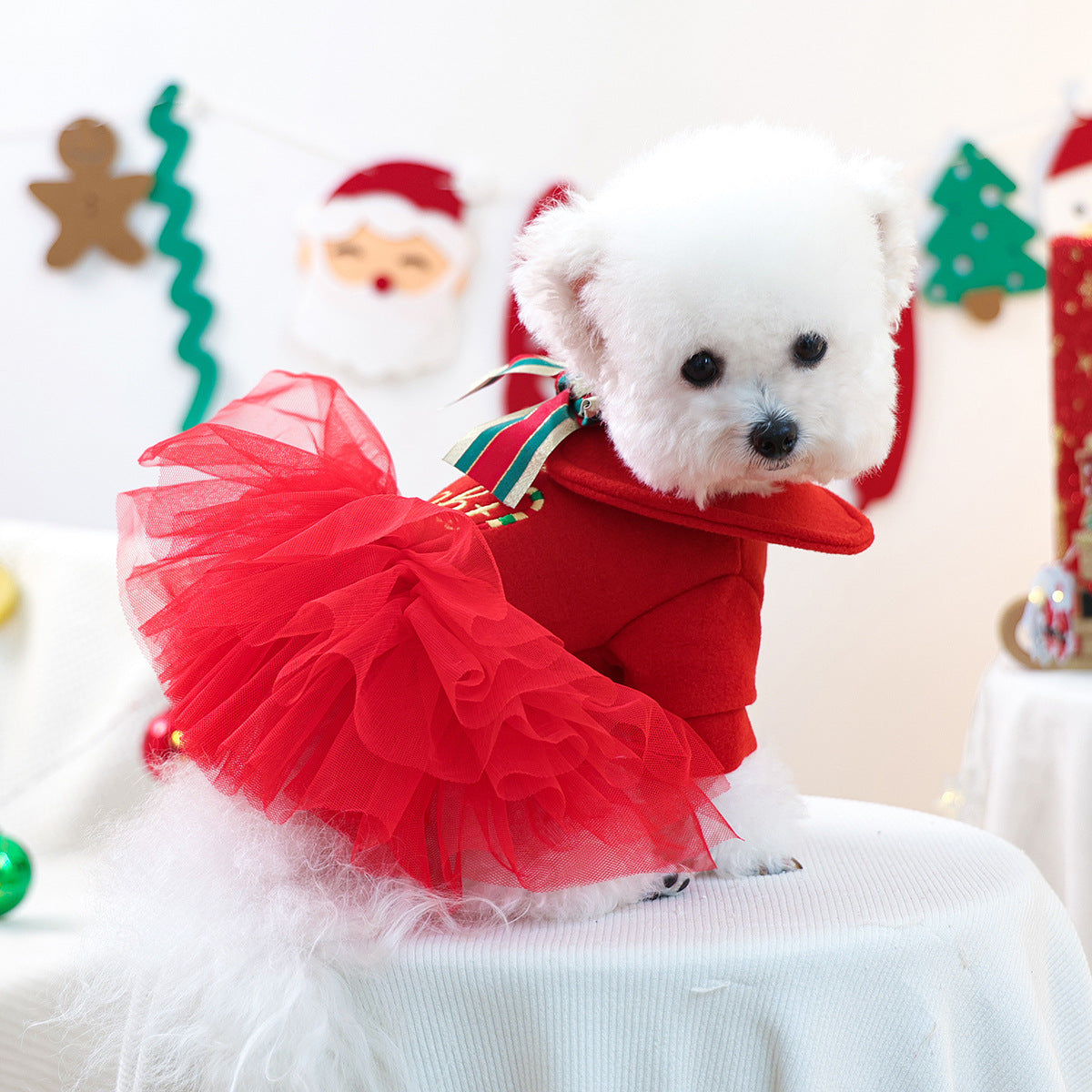 Dog Christmas Tutu