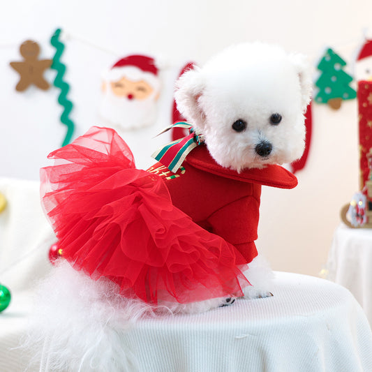 Dog Christmas Tutu